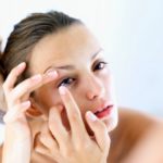 irregular shaped eye