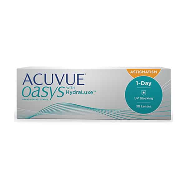 Acuvue Oasys 1-Day with Hydraluxe for Astigmatism 30pk
