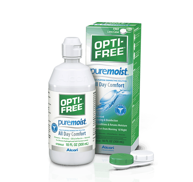Opti-Free Puremoist Multi-Purpose Contact Lens Solution 300ml